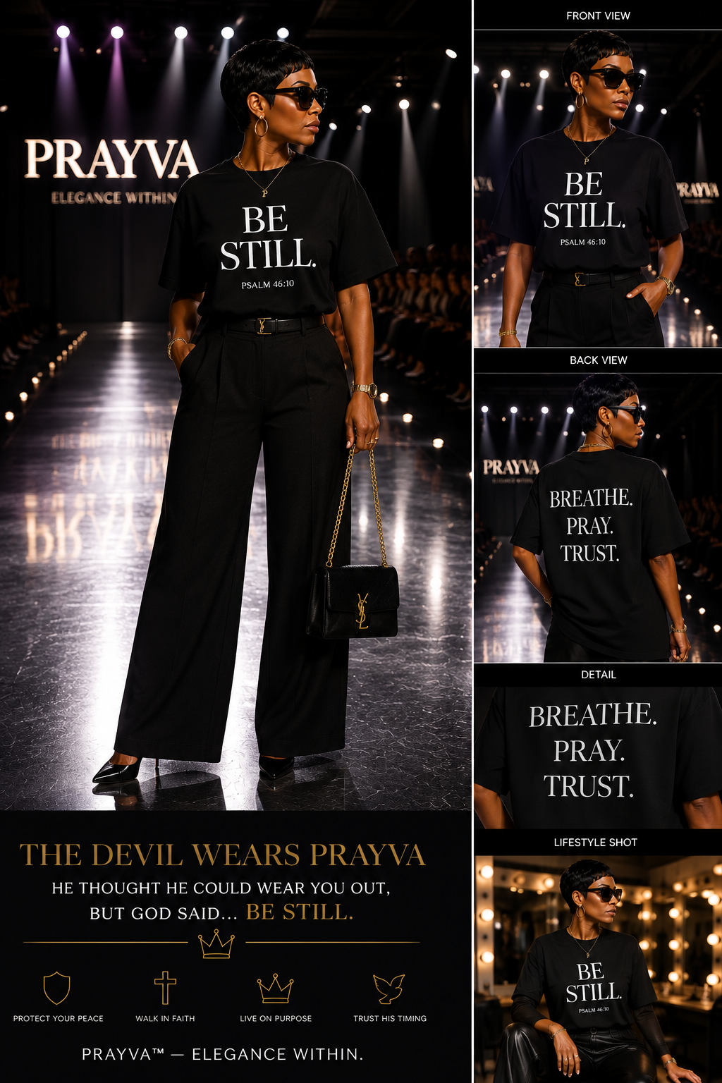 The Be Still Tee