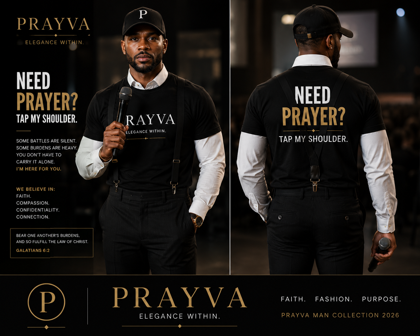The Need Prayer? Tap My Shoulder Tee