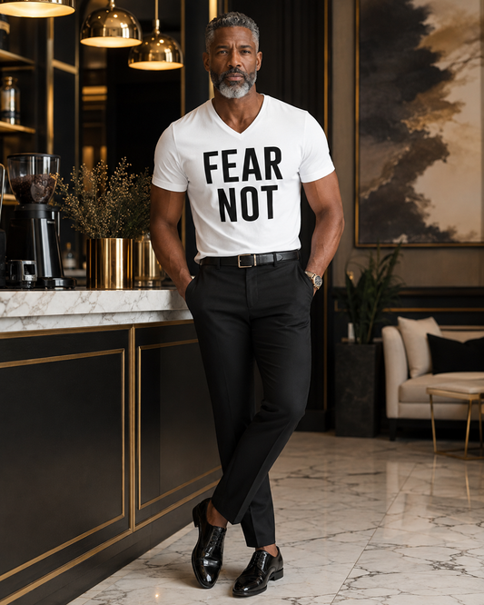 The Fear Not V-Neck Tee
