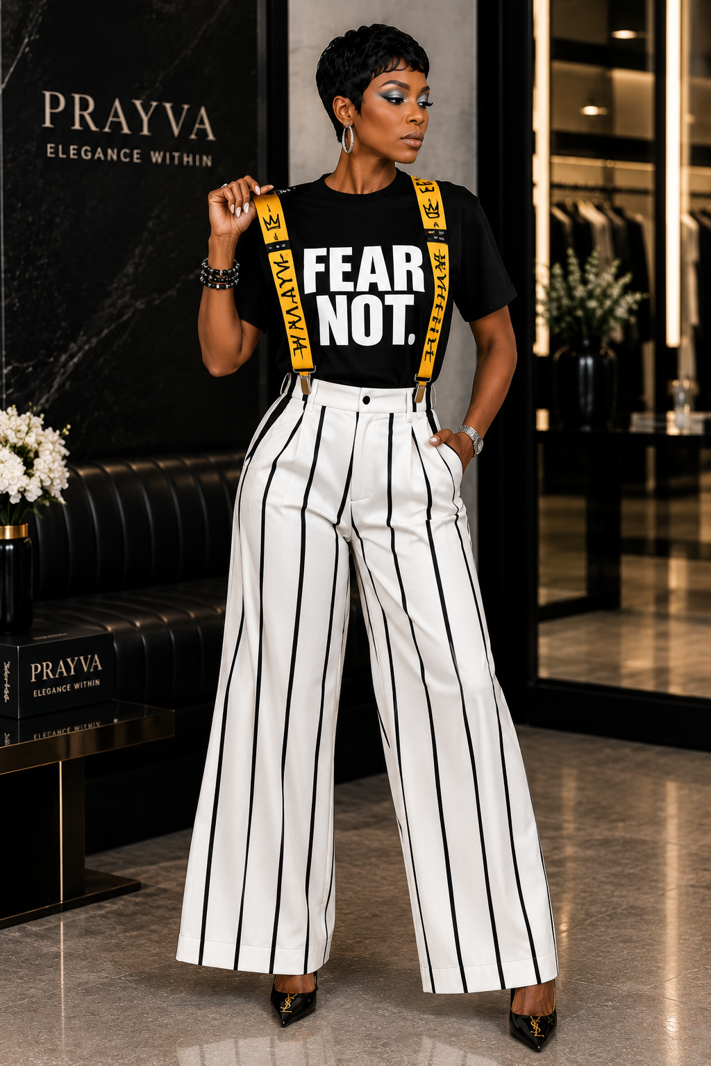 FEAR NOT Statement Tee - 2 Timothy 1:7 | PRAYVA ESSENTIALS