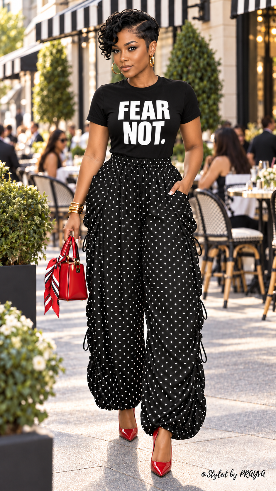 FEAR NOT Statement Tee - 2 Timothy 1:7 | PRAYVA ESSENTIALS