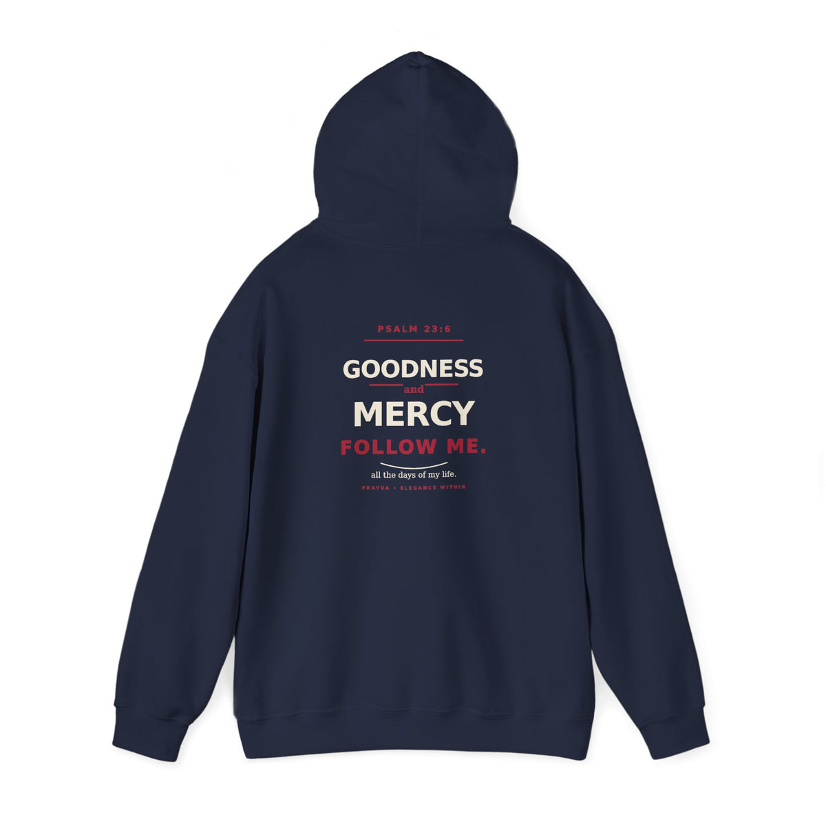 Psalm 23 Hoodie - Inspirational Christian Faith Sweatshirt