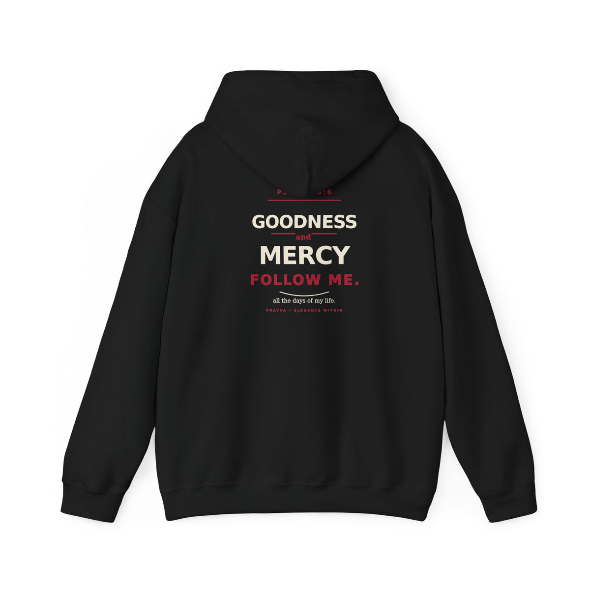 Psalm 23 Hoodie - Inspirational Christian Faith Sweatshirt